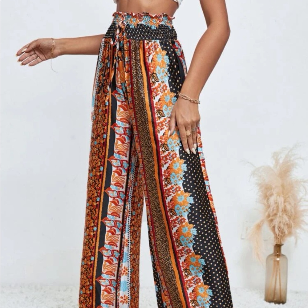 Boho wide leg pants - Picture 6 of 7